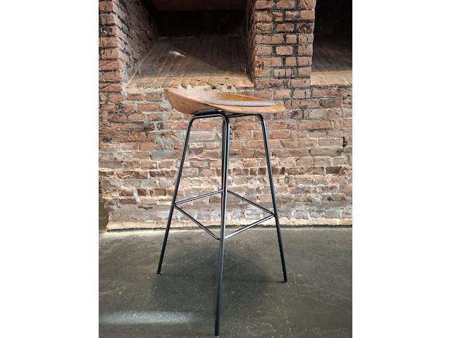 5x design barkruk vepa, hemp, zwart bruin, bouwjaar 2023 - afbeelding 6 van  11