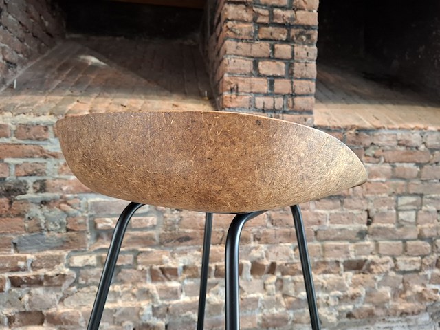 5x design barkruk vepa, hemp, zwart bruin, bouwjaar 2023 - afbeelding 9 van  11