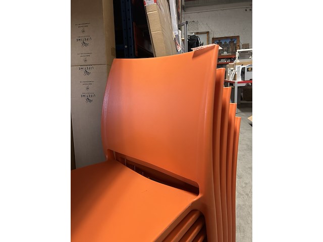 5x design stoel, oranje - afbeelding 2 van  3