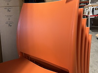 5x design stoel, oranje - afbeelding 2 van  3