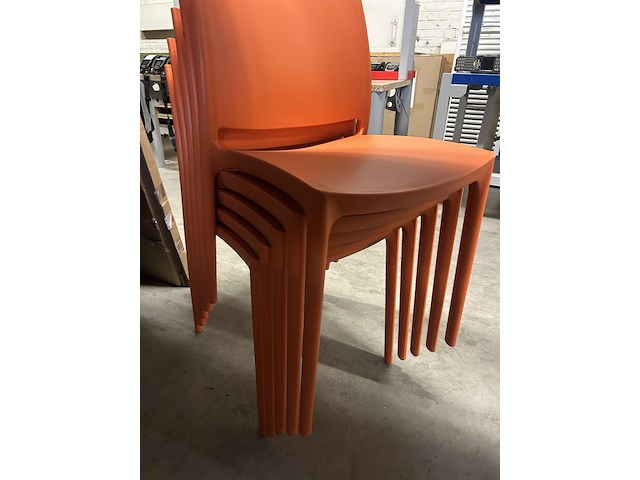 5x design stoel, oranje - afbeelding 3 van  3