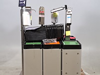 5x desinfectiezuil, 6x afvalbak en 10x papierbak, o.a. ecosmart - afbeelding 1 van  7