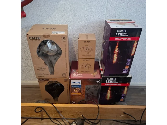 5x dimbare led lamp o.a. philips, calex - afbeelding 2 van  8