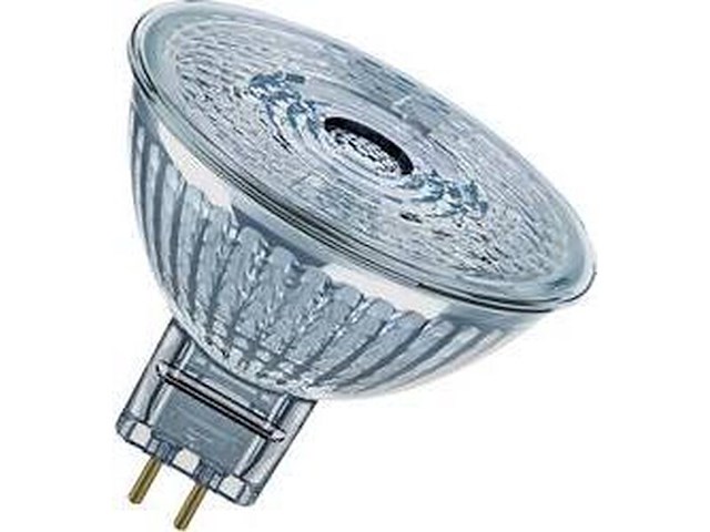 5x dimbare led-reflectorlampen gu5.3 osram, mr16, warm wit - afbeelding 2 van  2
