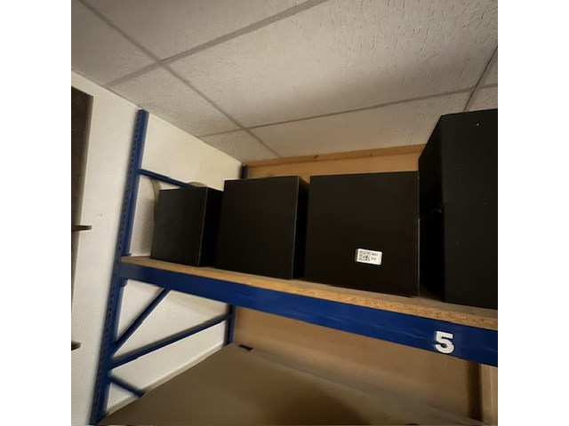 5x display blok, zwart - afbeelding 2 van  2