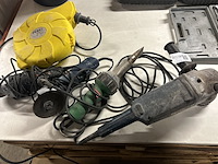 5x divers bouwgereedschap w.o. perel, bosch, protool - afbeelding 1 van  7