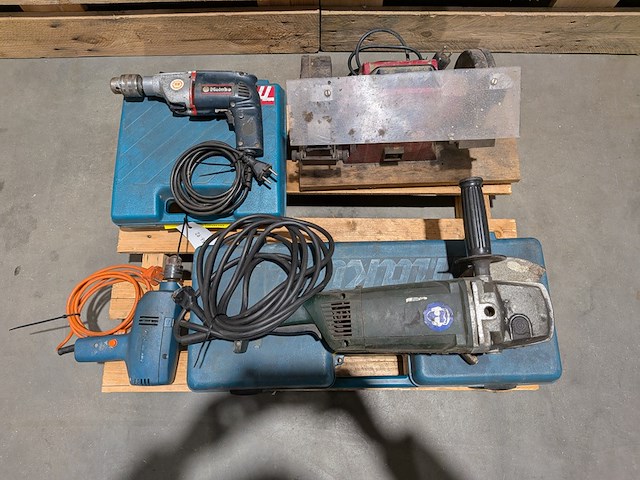 5x divers elektrisch gereedschap, o.a. makita, metabo & creusen - afbeelding 12 van  24