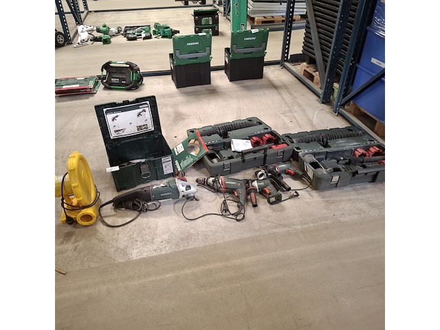 5x divers elektrisch handgereedschap o.a. metabo, diverse modellen - afbeelding 1 van  12