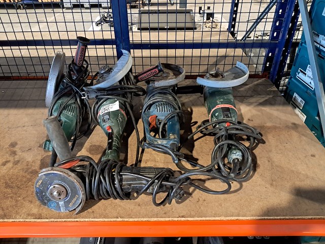 5x divers slijpgereesschap, metabo & bosch - afbeelding 1 van  17