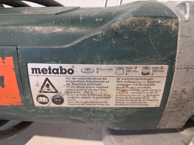 5x divers slijpgereesschap, metabo & bosch - afbeelding 12 van  17
