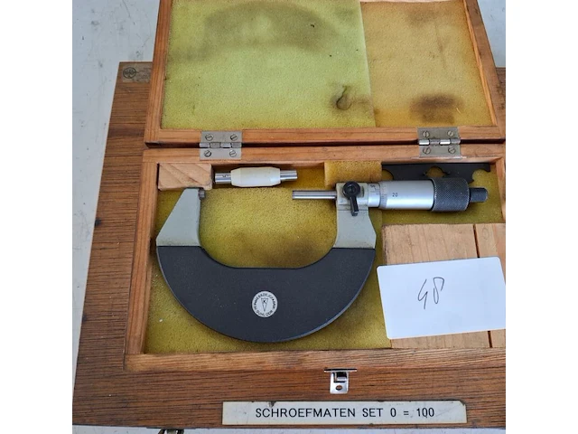 5x diverse buitenmicrometer o.a. mitutoyo - afbeelding 7 van  9