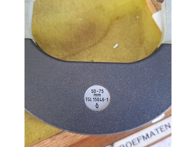 5x diverse buitenmicrometer o.a. mitutoyo - afbeelding 8 van  9