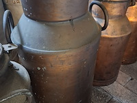 5x diverse koperen melkbussen - afbeelding 3 van  7