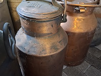 5x diverse koperen melkbussen - afbeelding 5 van  7