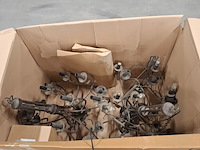 5x diverse kroonluchters , koperkleurige - afbeelding 3 van  4
