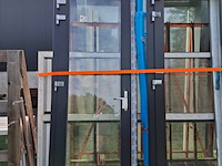 5x diverse kunststof kozijnen met glas - afbeelding 3 van  12