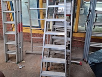 5x diverse ladders en werktrappen - afbeelding 1 van  6