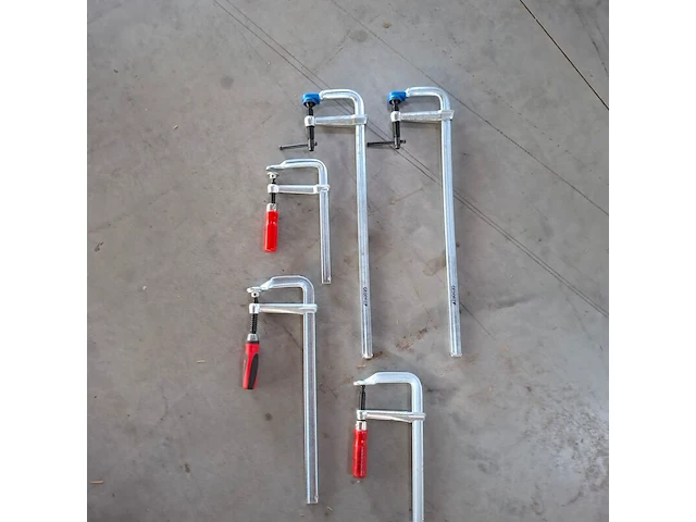 5x diverse lijmklem 3x bessey, 2x gedore - afbeelding 1 van  6
