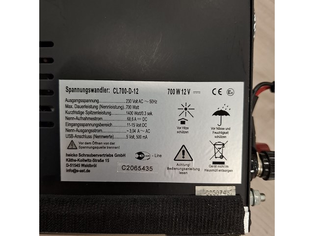 5x diverse omvormers o.a. e-ast - afbeelding 13 van  18