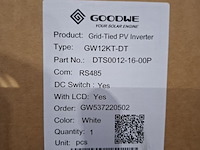 5x diverse omvormers o.a. goodwe, huawei - afbeelding 2 van  11