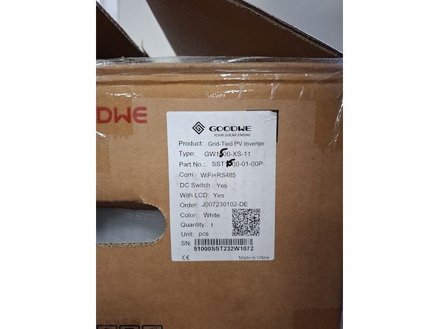 5x diverse omvormers, o.a. goodwe, sofar solar - afbeelding 3 van  10