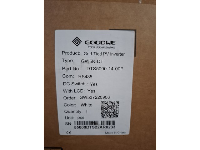 5x diverse omvormers, o.a. goodwe, sofar solar - afbeelding 4 van  10