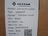 5x diverse omvormers, o.a. goodwe, sofar solar - afbeelding 4 van  10