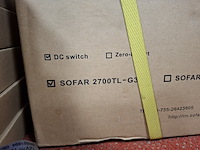 5x diverse omvormers, o.a. goodwe, sofar solar - afbeelding 9 van  10