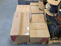 5x diverse omvormers, solaredge