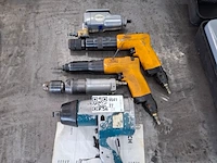 5x diverse pneumatisch gereedschap o.a. atlas copco, berner