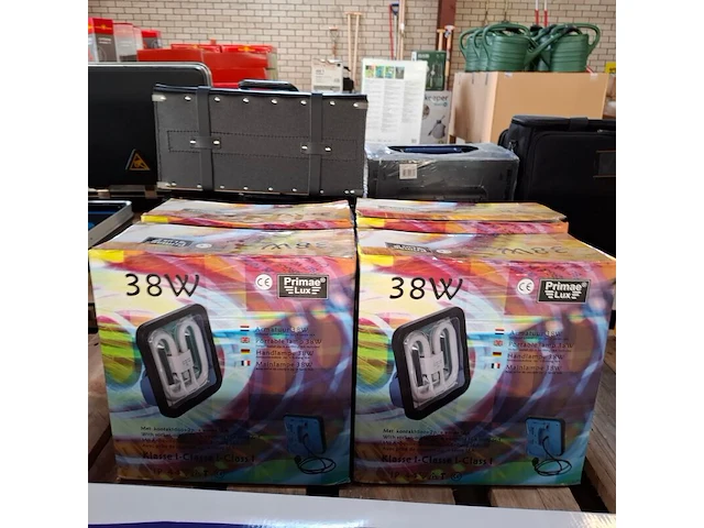 5x diverse werklamp 4x primae lux - afbeelding 9 van  9