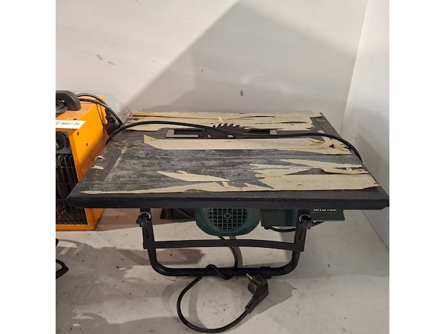 5x diversen - schuurmachines, cirkelzaag, zaagtafel, kachel - afbeelding 3 van  16