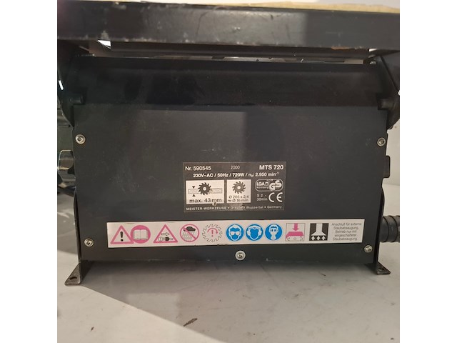 5x diversen - schuurmachines, cirkelzaag, zaagtafel, kachel - afbeelding 8 van  16