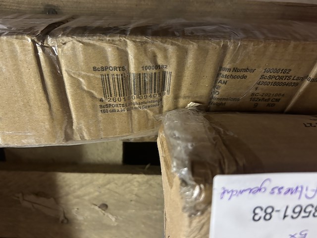 5x diversen w.o. fitness gewicht, parasolvoet w.o. anaterra - afbeelding 4 van  5