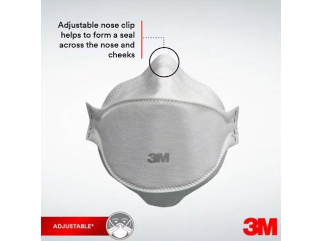 5x doos a 440st. adembescherming l stofmasker | mondmasker | mondkapje, 3m, ffp2 3m aura 9320+ - afbeelding 2 van  4