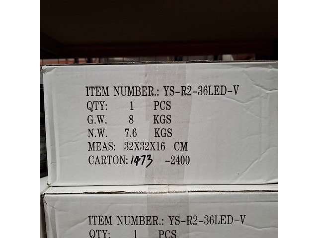 5x doos á 45 meter led-lichtslang, inclusief kopelstukken bos elektro, primaelux - afbeelding 4 van  5