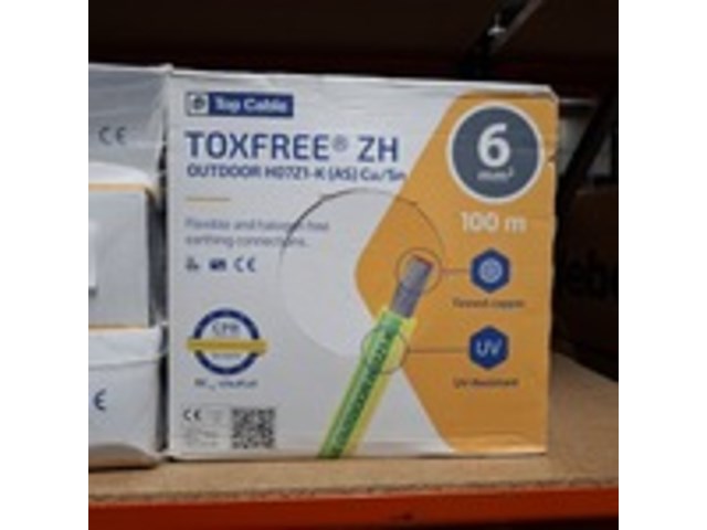 5x doos aarde kabel, top cable, outdoor h07z1-k - 6mm² - afbeelding 4 van  4