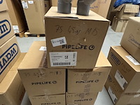 5x doos bochten, pipelife, 1196900563, 45 graden - afbeelding 2 van  4