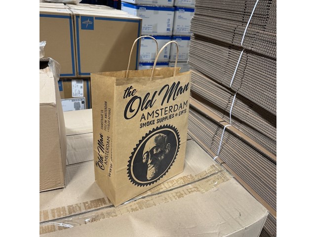 5x doos winkeltassen, met opdruk "the old man" - afbeelding 3 van  4