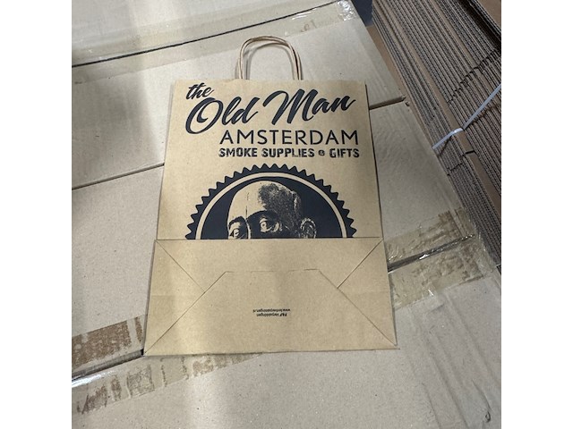 5x doos winkeltassen, met opdruk "the old man" - afbeelding 4 van  4