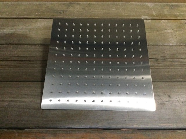 5x douchekop voor regendouche, 827497, chroom - afbeelding 2 van  4