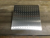 5x douchekop voor regendouche, 827497, chroom - afbeelding 2 van  4