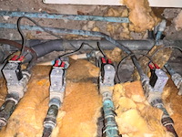 5x douchekoppen + legionella spoel install. + kachel - afbeelding 6 van  9