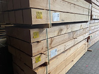 5x douglas balken fijnbezaagd, 150x150mm, lengte 300cm - afbeelding 4 van  4