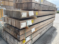 5x douglas balken fijnbezaagd, 200x200mm, lengte 400cm - afbeelding 4 van  4