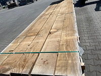 5x douglas balken fijnbezaagd, 200x200mm, lengte 400cm - afbeelding 1 van  3