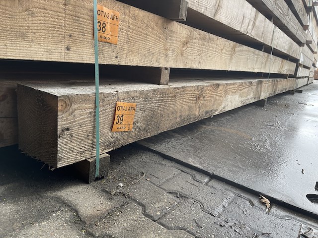 5x douglas balken fijnbezaagd, 200x200mm, lengte 500cm - afbeelding 4 van  4