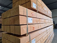 5x douglas balken fijnbezaagd, 200x200mm, lengte 500cm - afbeelding 4 van  4