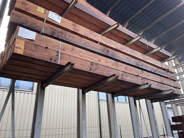 5x douglas balken fijnbezaagd - afbeelding 4 van  4