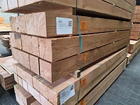 5x douglas staanders fijnbezaagd, 200x200mm, lengte 300cm - afbeelding 4 van  4